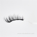 glamnetic half lashes winged 12mm half fake lashes